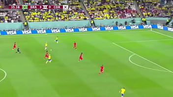 Brasil Menggunduli Korea Dengan Posisi Doggy