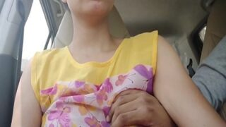 Gairah Liar Di Dalam Mobil, Aksi Panas Di Tempat Umum