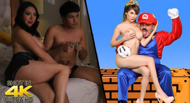 Sexmex – Super Mario Porno Panas Dengan Esmeralda Duarte Dan Kari Cachonda | Adegan Mesum Yang Membakar
