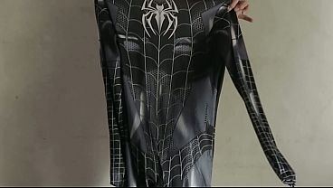 Ngentot Habis-habisan Cewek Cosplay Spiderman Hitam Sampai Muncur Berkali-kali Di Lubang Memeknya – Film Panas Indonesia Palaxi