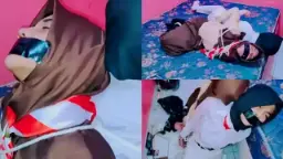 Culik Cewek Hijab Pramuka Abis Pulang Sekolah, Langsung Digebet Di Jalan.