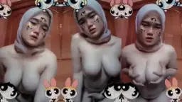 Remas Susu Rayud Hijab Sampai Ngenyangin, Putingnya Lembab Basah