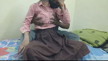 Cewek India Di Kamar Pacar, Goyang Bikin Makin Pengen.