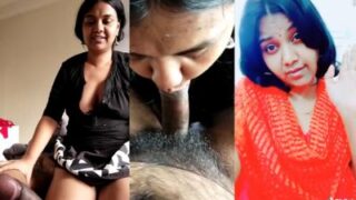 Anak Tiri Ngerekam Momen Isap Kontol Mamah Tiri Tamilnya Pake Hp.
