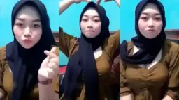 Hijab Montok Goyang Live Bikin Keluar