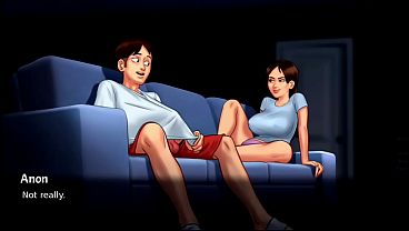 Ibu Tiri Melirik Sekali Lagi Sebelum Pergi, Bikin Keras (18+)