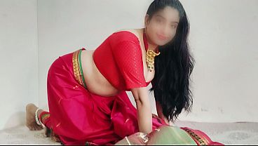 Bhabhi Merah Sari, Montoknya Mantap, Chut-nya Digebukin, Suara Desi Bikin Crot.