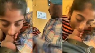 Cowok Bersorban Ngegas Dikocok Mulut Cewek Desi, Nikmatnya Kebangetan.