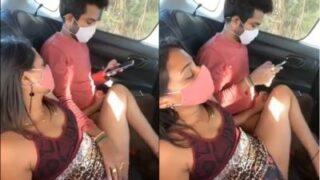 Pasangan Muda Ngewe Di Dalam Mobil Van Sambil Lihat Pemandangan.